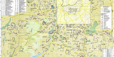 के मानचित्र साइप्रस निकोसिया